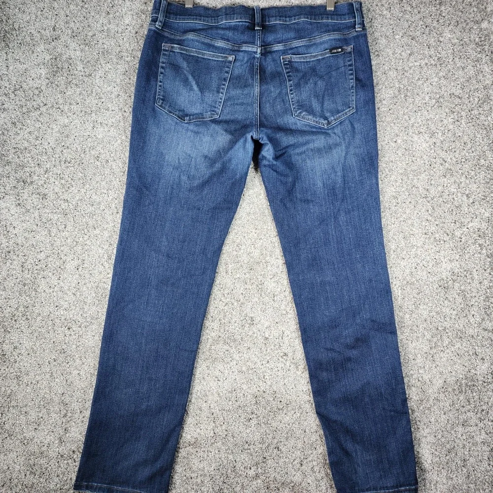 Joe's Jeans Brixton Straight Narrow Mens 36 Medium Wash Stretch EUC Retails $228